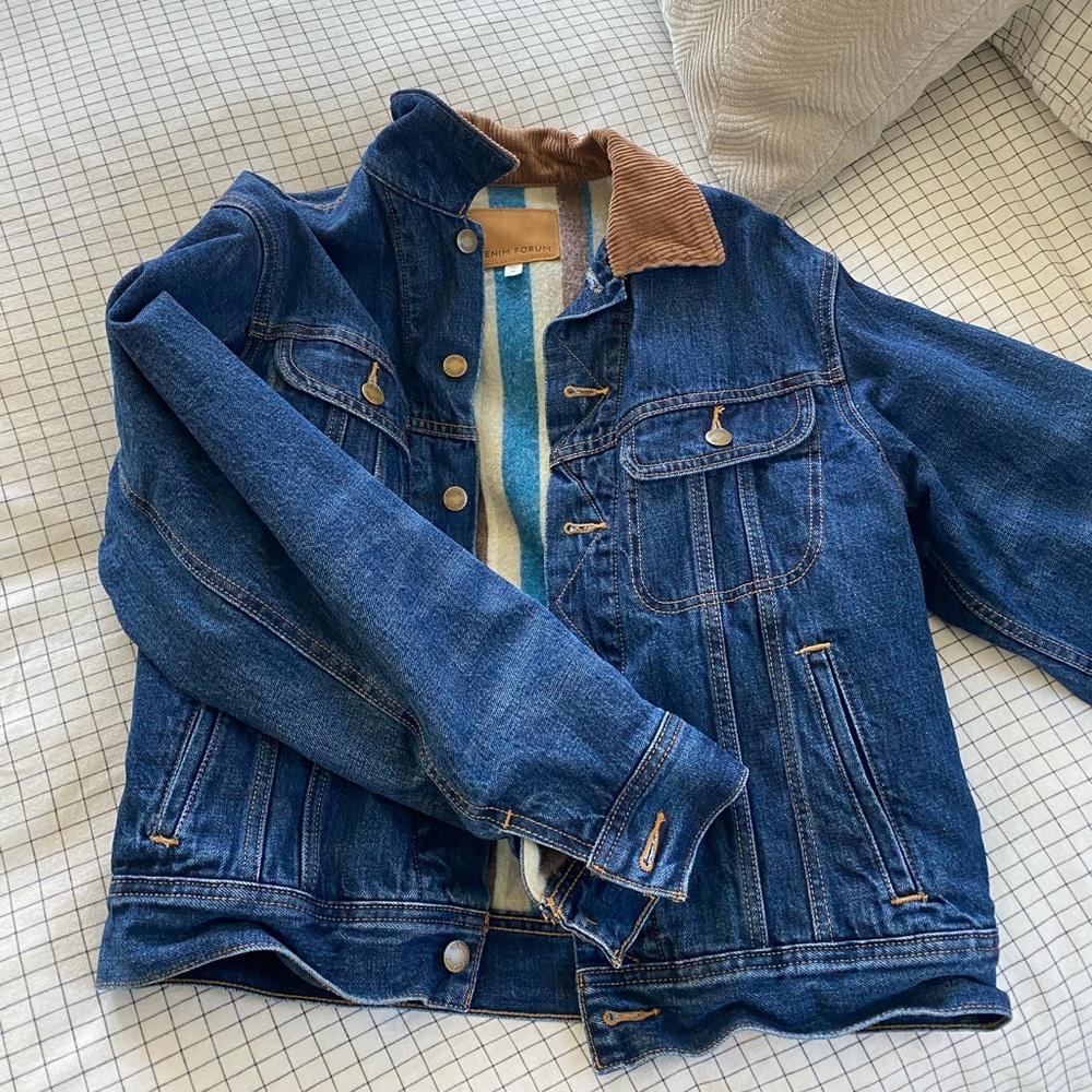 Aritzia Lined Denim Jacket